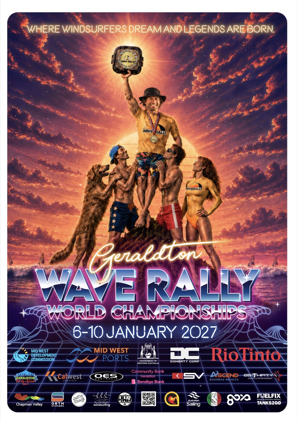 2027 Wave Rally poster